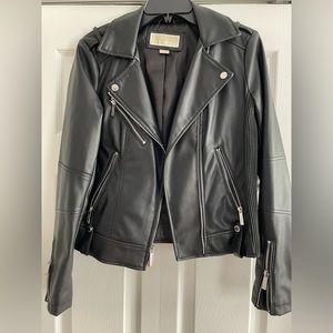 Michael Kors Leather Jacket Size Small